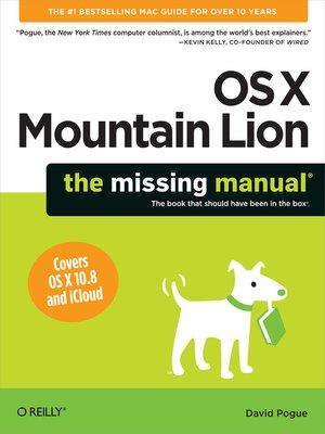 cover image of OS X Mountain Lion